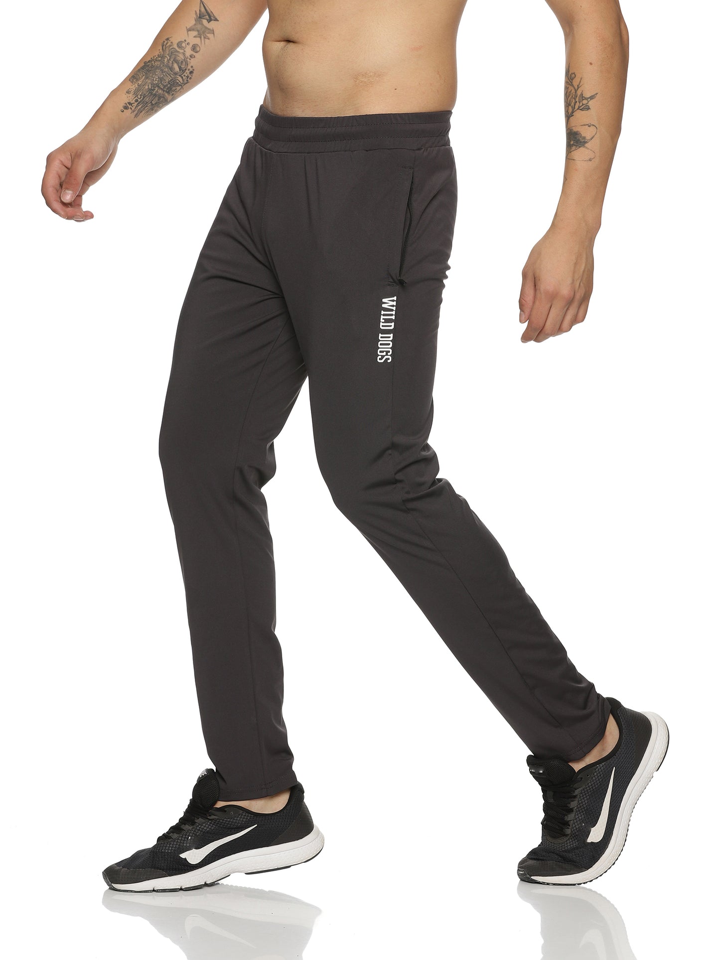 Dark Grey Straight Fit