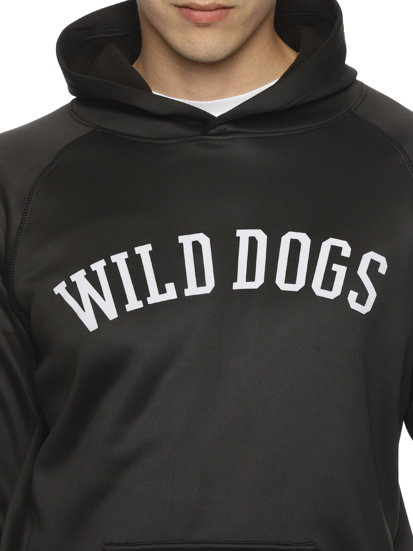 Wild Dogs Men's Jet Black Hoodie