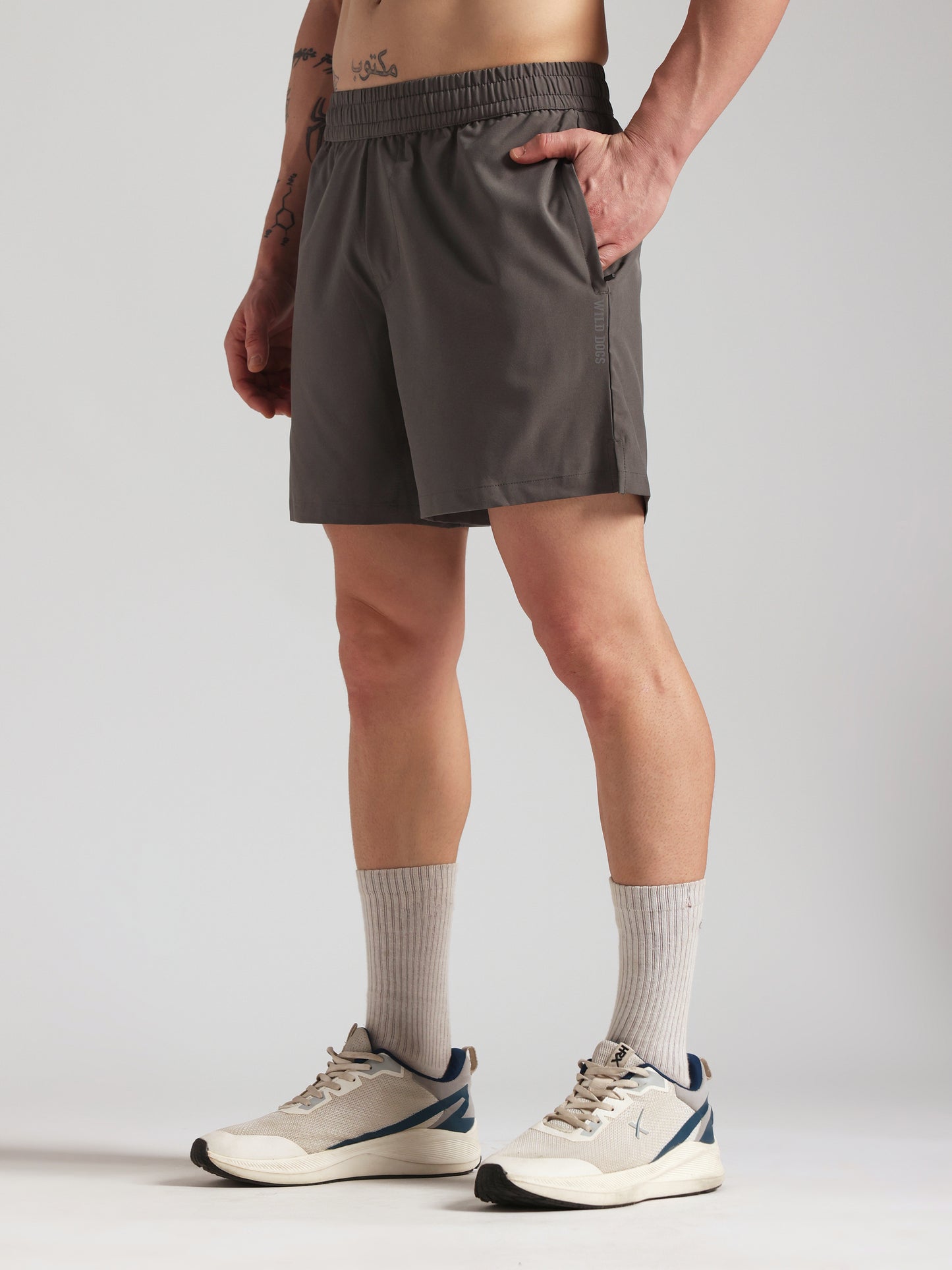 Men's Performance Workout Shorts - Dark Grey