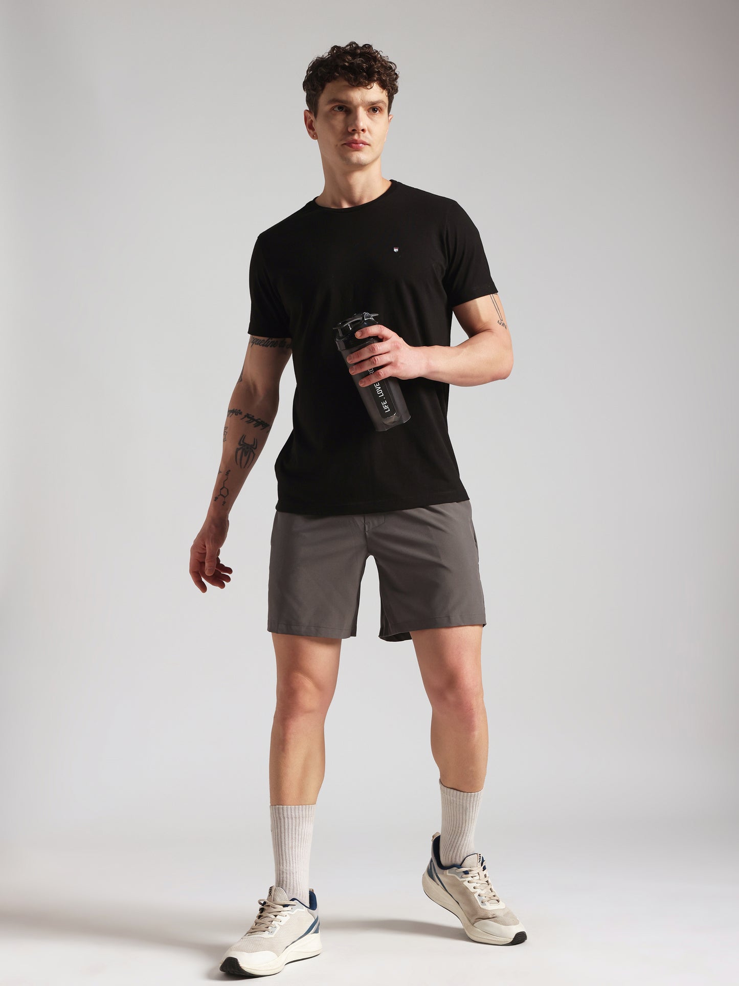Men's Performance Workout Shorts - Dark Grey