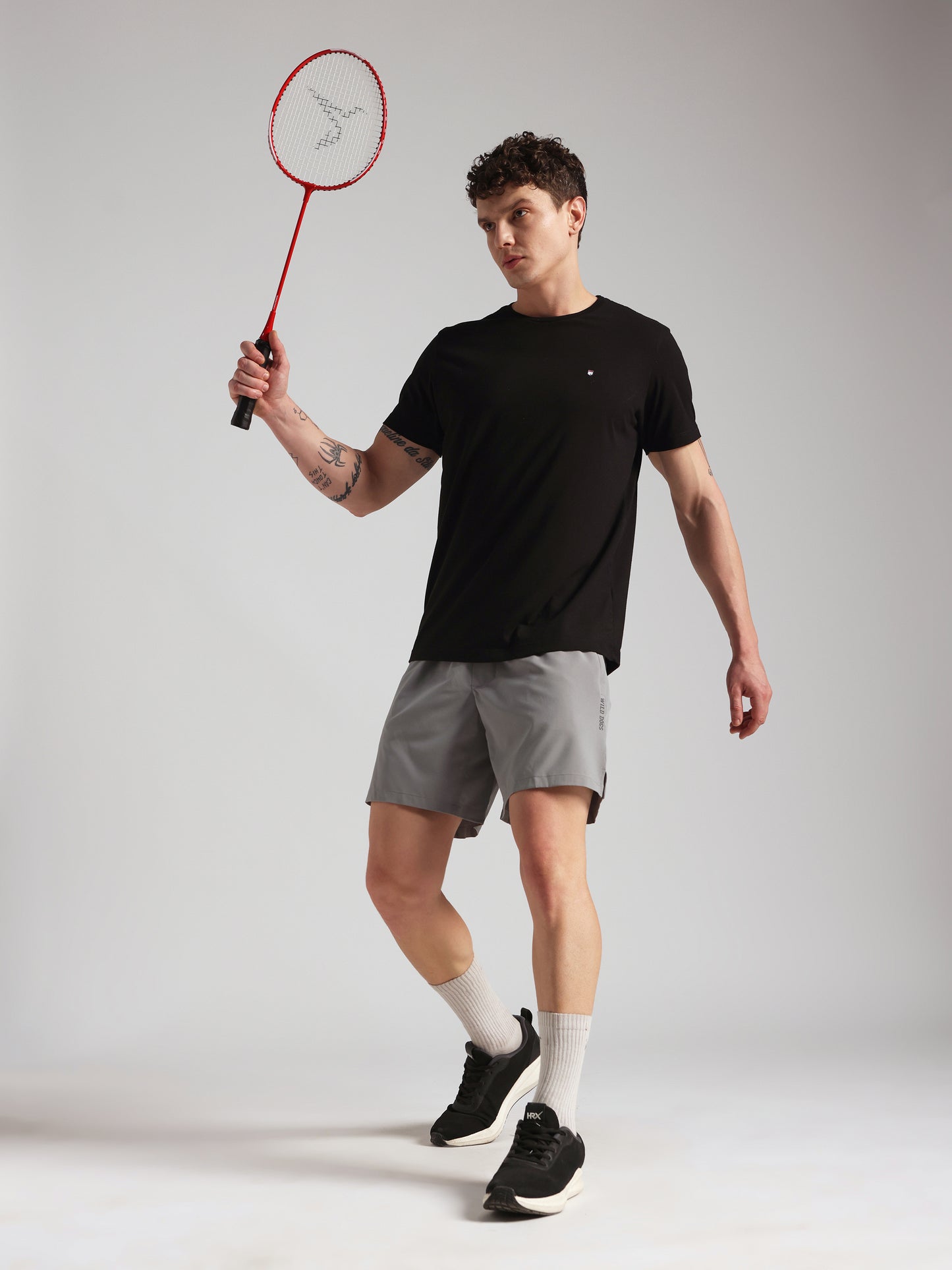 Men's Performance Workout Shorts - Light Grey