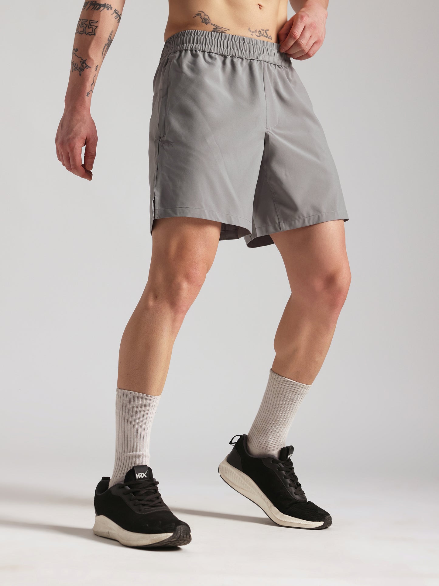 Men's Performance Workout Shorts - Light Grey