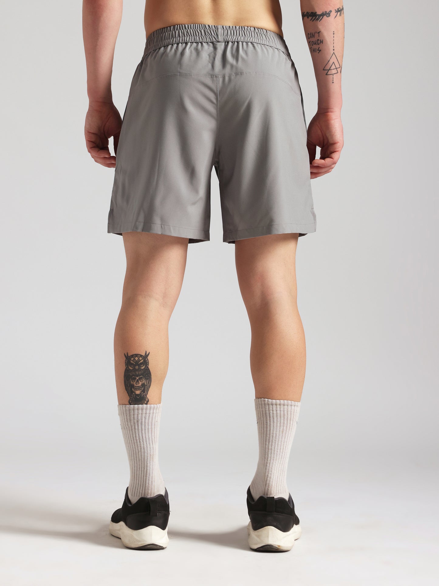 Men's Performance Workout Shorts - Light Grey