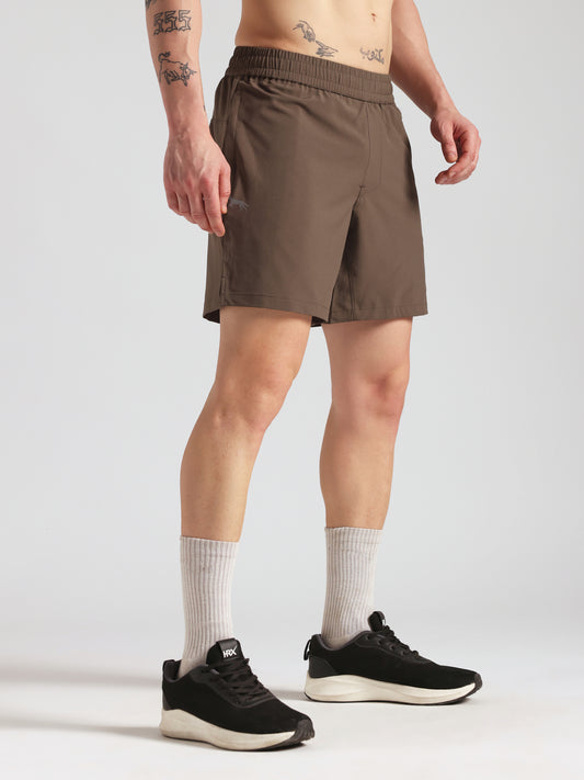 Men's Performance Workout Shorts - Brown