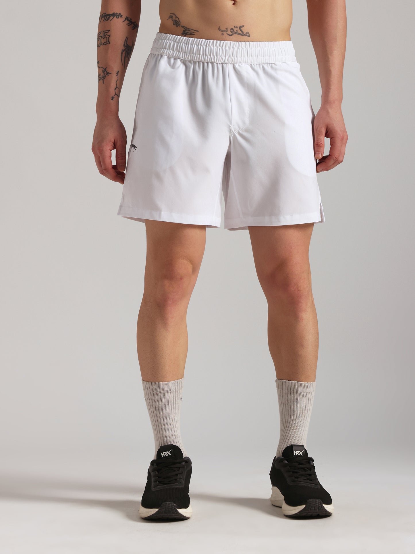 Men's Performance Workout Shorts - White