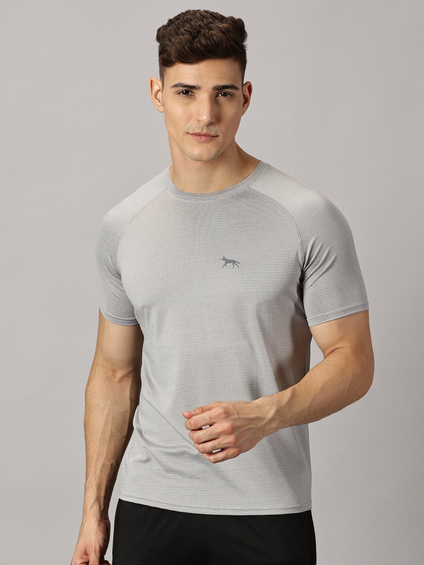 Terrier Fit Light Grey T-Shirt