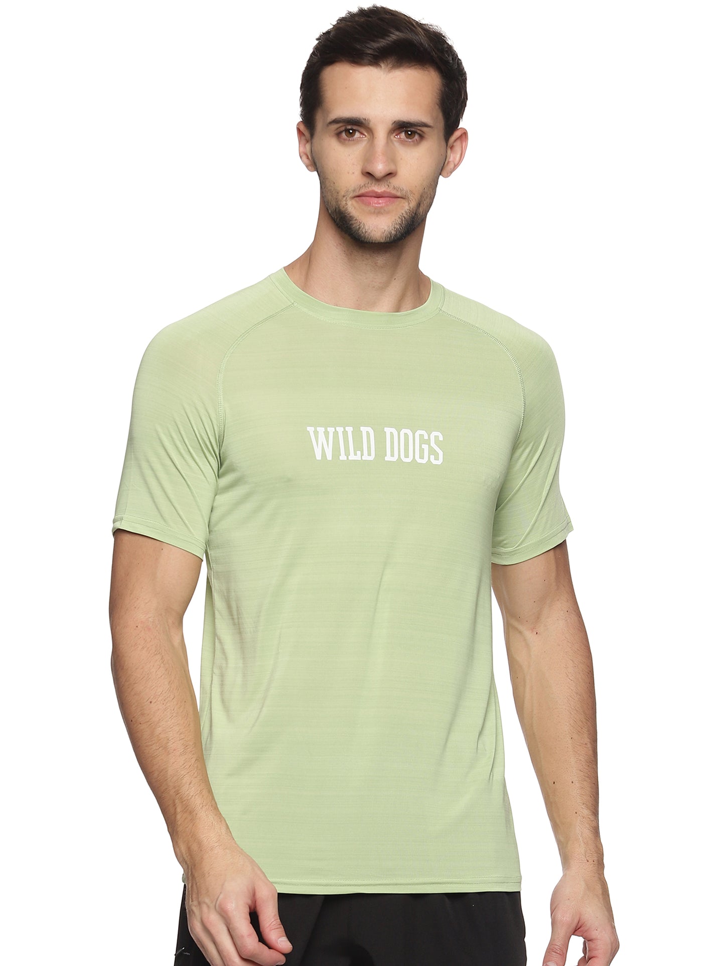 Wild Dogs Men Pista Textured Round neck T-shirt