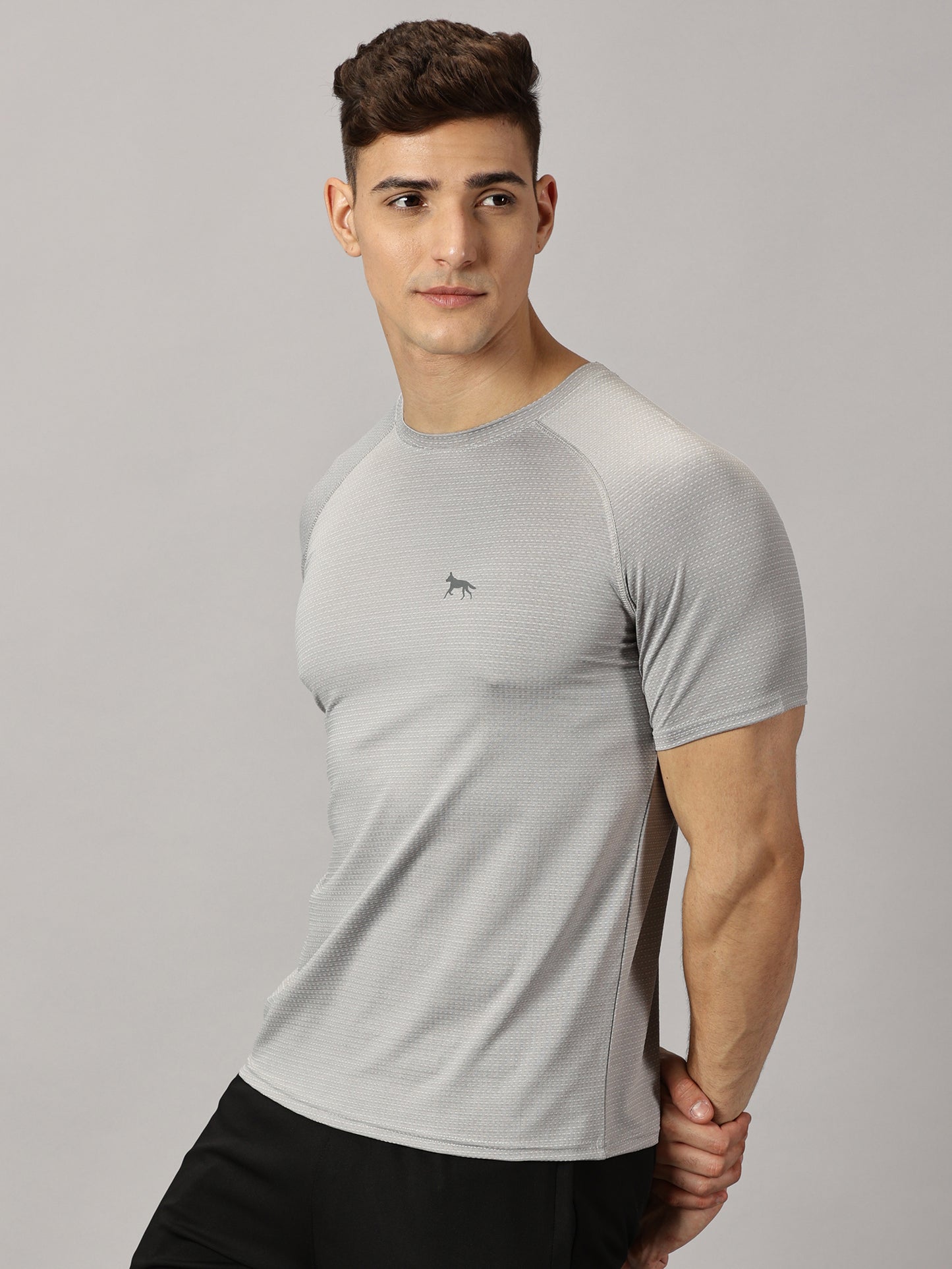 Terrier Fit Light Grey T-Shirt