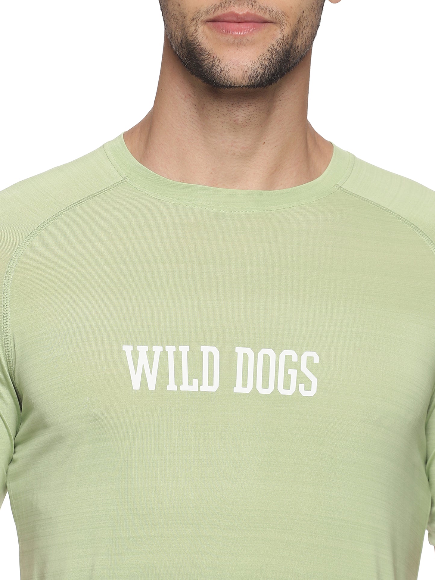 Wild Dogs Men Pista Textured Round neck T-shirt